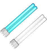 coospider-repta 2 Pack 18 Watts UV Light Bulb Replacement UV Light for Pond Clarifier for Outdoor...