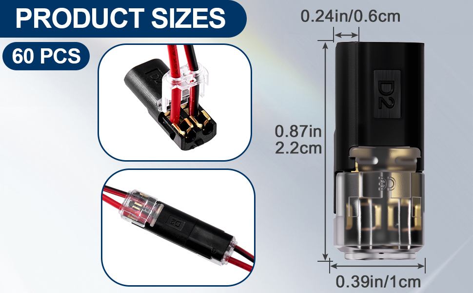 Hzopcw Quick Clip Fasteners Wire Connector
