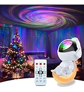 Rossetta Astronaut Galaxy Projector, Star Lights for Bedroom, Night Light Projectors with Timer a...