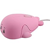 Cute Animal Baby Dolphin Shape USB Wired Mouse 1600 DPI Optical Mice Mini Small Kids Children Mic...
