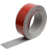 Qiveno 10 Ft Floor Transition Strip Self Adhesive Flooring Threshold 2" Wide Rubber Transition St...