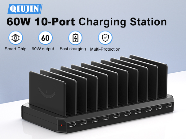 10 PORT CHARGING STATION