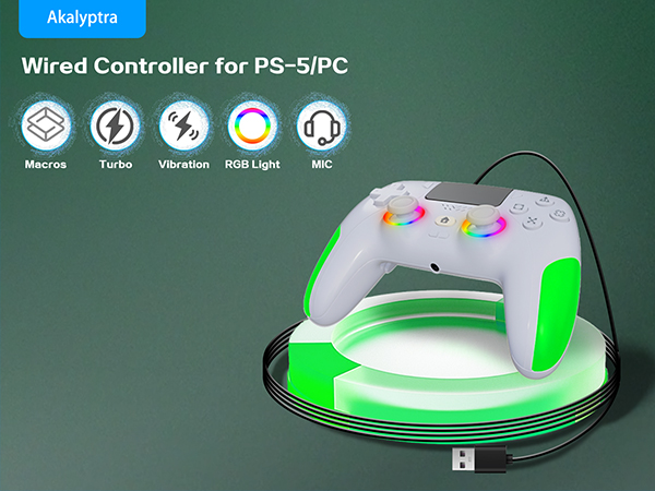 wired controller for ps pc
