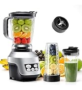 OLIXIS Smoothie Blender, Countertop Blenders for Kitchen with 24 35 60 oz BPA-Free Portable Cups,...