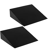DEAYOU 2 Pack Yoga Foam Wedge, 13" EVA Foam Wedge Block for Exercise, Back Support, Footrest Cush...