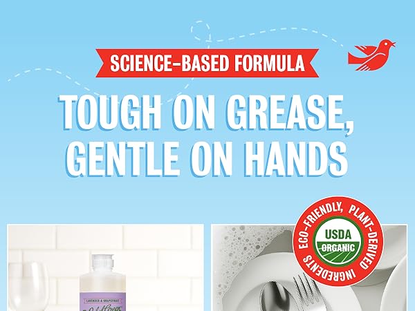 Tough on grease, gentle on hands