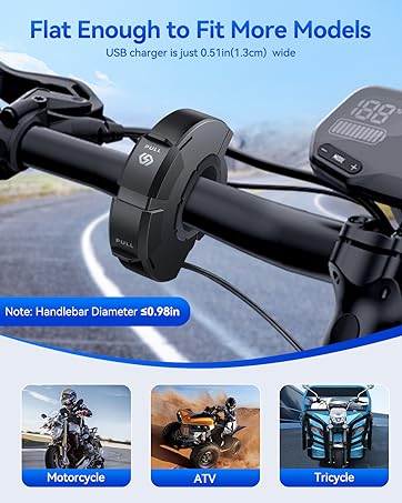 Motorcycle Phone Charger Fast Charge