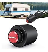 Trailer Lock for 2 Inch Coupler, Heavy-Duty Anti-Theft Steel Hitch Lock by RVSNAIL, Weatherproof ...