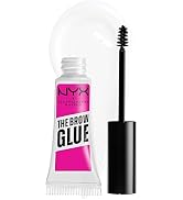 NYX PROFESSIONAL MAKEUP The Brow Glue, Extreme Hold Eyebrow Gel - Clear