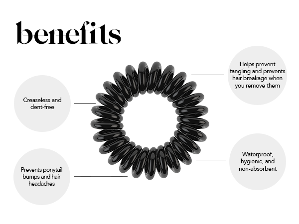 hair ties hair ties for women ponytail holders spiral hair ties hair ties for thick hair hair tie