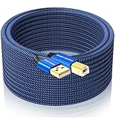 GOSYSONG Printer Cable 15ft, USB Printer Cord 2.0 Type A to Type B Cable, High Speed USB Printer ...