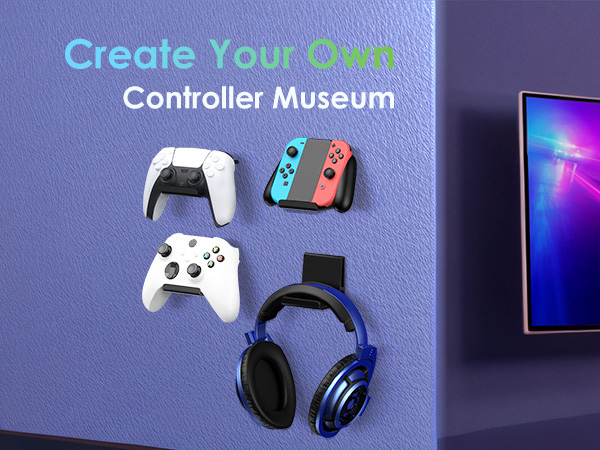 controller wall mount,controller holder wall mount,ps5 controller wall mount,wall mount