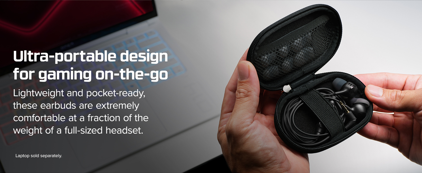 gaming portability lightweight portable comfortable