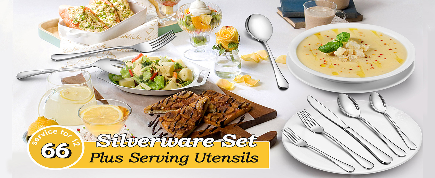 Silverware Set for 12