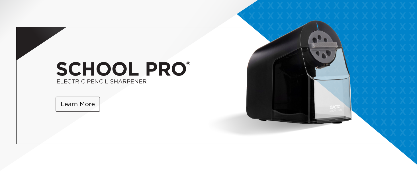 school pro electric pencil sharpener teacher classroom student write test journal art study homework