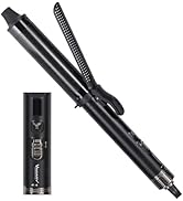 VAGARY Hair Curl Ceramic Curling Iron for Long Hair, 1.5 Inch Hair Curling Wands with Infrared Ha...