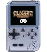 Kids Handheld Game Console Pre-Loaded 400 Classic Games, Portable Video Game Console with 2.8" Co...