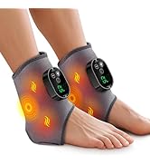 2PCS Cordless Foot Massager for Neuropathy, Foot and Ankle Massager for Pain Relief, 3000mAh Rech...