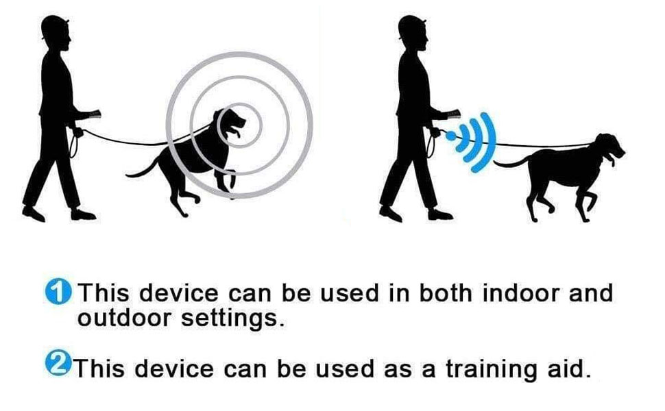 Dog training &amp; behavior aids Ultrasonic Dog Trainer Device Electronic Dog Deterrent