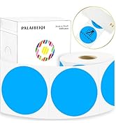 PALAIBEIQI 3 X 3 Inch Round Thermal Labels Circle Color Coding Labels Printable Waterproof 500PCS...
