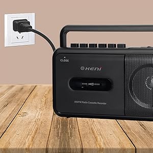 Portable Cassette Player Boombox 