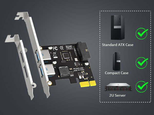 PCIe USB Expansion Card