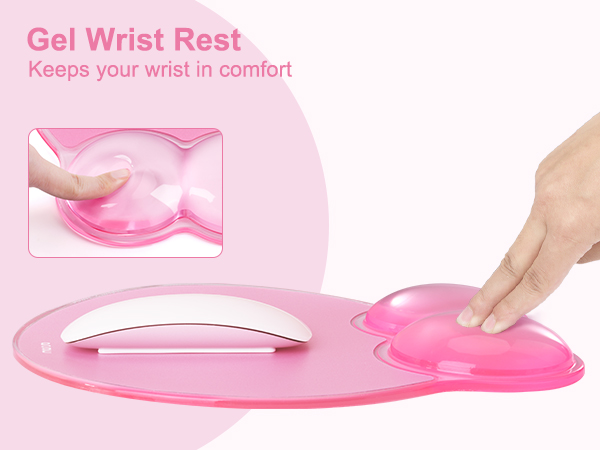 Ergonomic Memory Foam Wrist Rest for Laptop, Computer