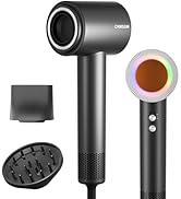 Hair Dryer, High Speed Ionic Blow Dryer, 5X-Fast Drying, 2 Billion Negative Ions, Low Noise,16000...