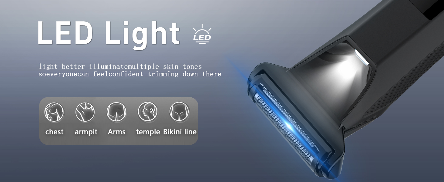 manscape body hair groomers