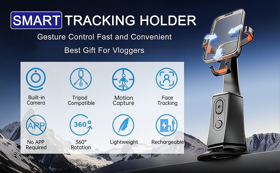 tiktok content creator essentials tik tok auto face tracking tripod auto face tracking tripod