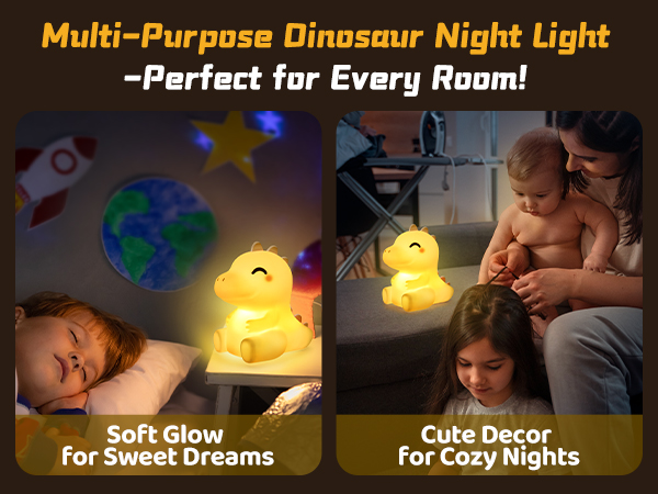 dinosaur kids night light