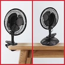 Portable Desk and Clip on Fan