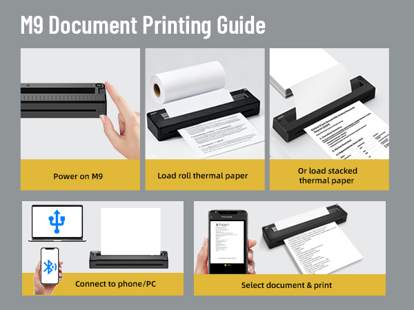 inkless portable printer