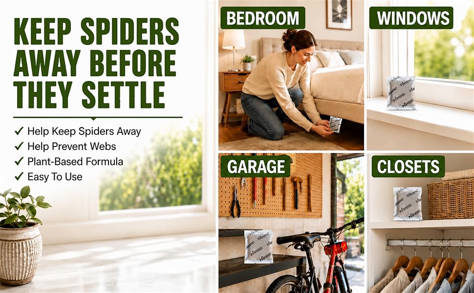 spider repellent natural