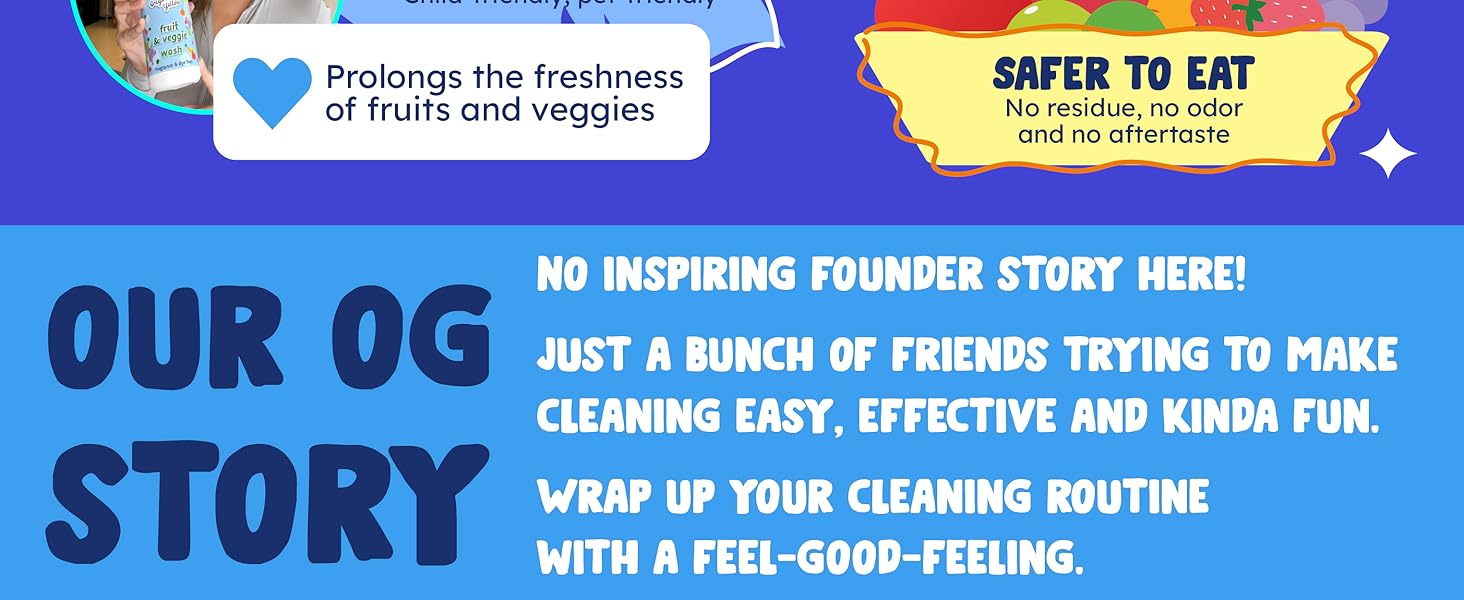 fruit &amp; veggie wash mineral-based mineral based vegetable fruit wash soak rinse fragrance free wash