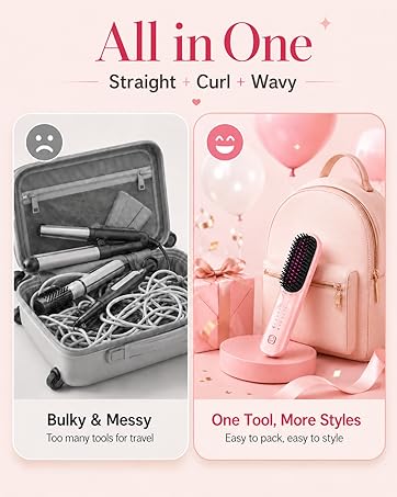 3 in 1 hair straightener