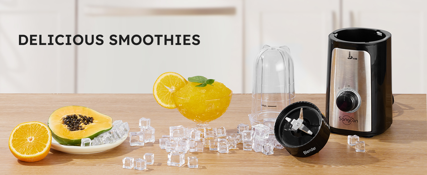 Sangcon 5-in-1 Blender and Food Processor Combo for Kitchen