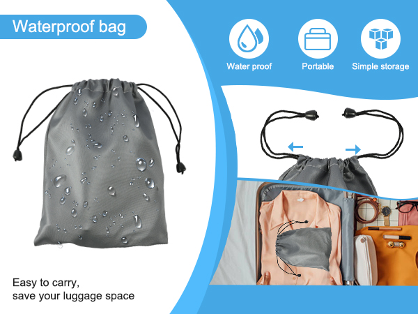 Travel Clothing Line with Waterproof Bag