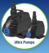 Aquascape 91009 Ultra Pump 1500 for Small Ponds, Fountain, Waterfalls, and Filters, 1,480 GPH