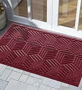 Yimobra Front Entrance Door Mat, All-Season Heavy Duty Outdoor Entryway Floor Mat, Durable Natura...