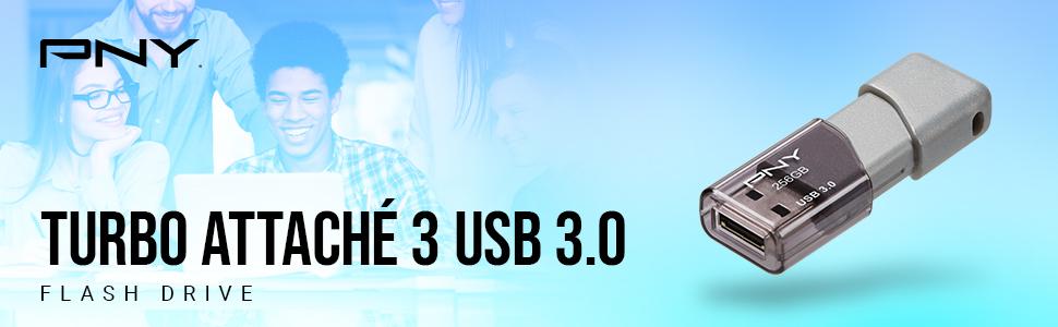 Turbo Attache USB 3.0 Flash Drive