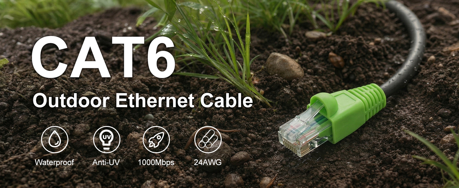 Cat 6 Outdoor Ethernet Cable