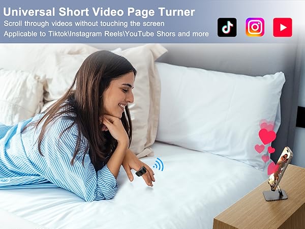 bluetooth scrolling ring tik tok must haves