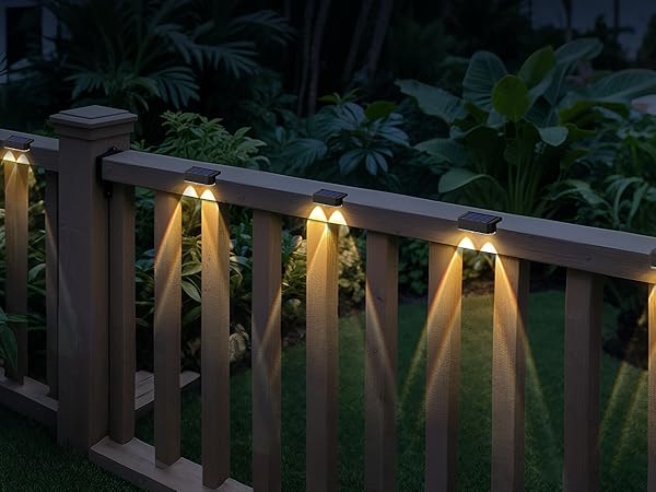 solar deck step lights
