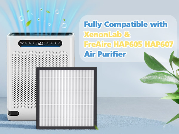 Effectively handles common airborne particles supporting a fresher and more comfortable home