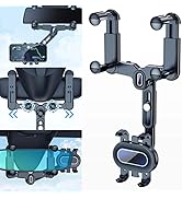 Phone Mount for Car, 360° Rotatable and Retractable Car Phone Holder Mount Free Adjustment Rear V...