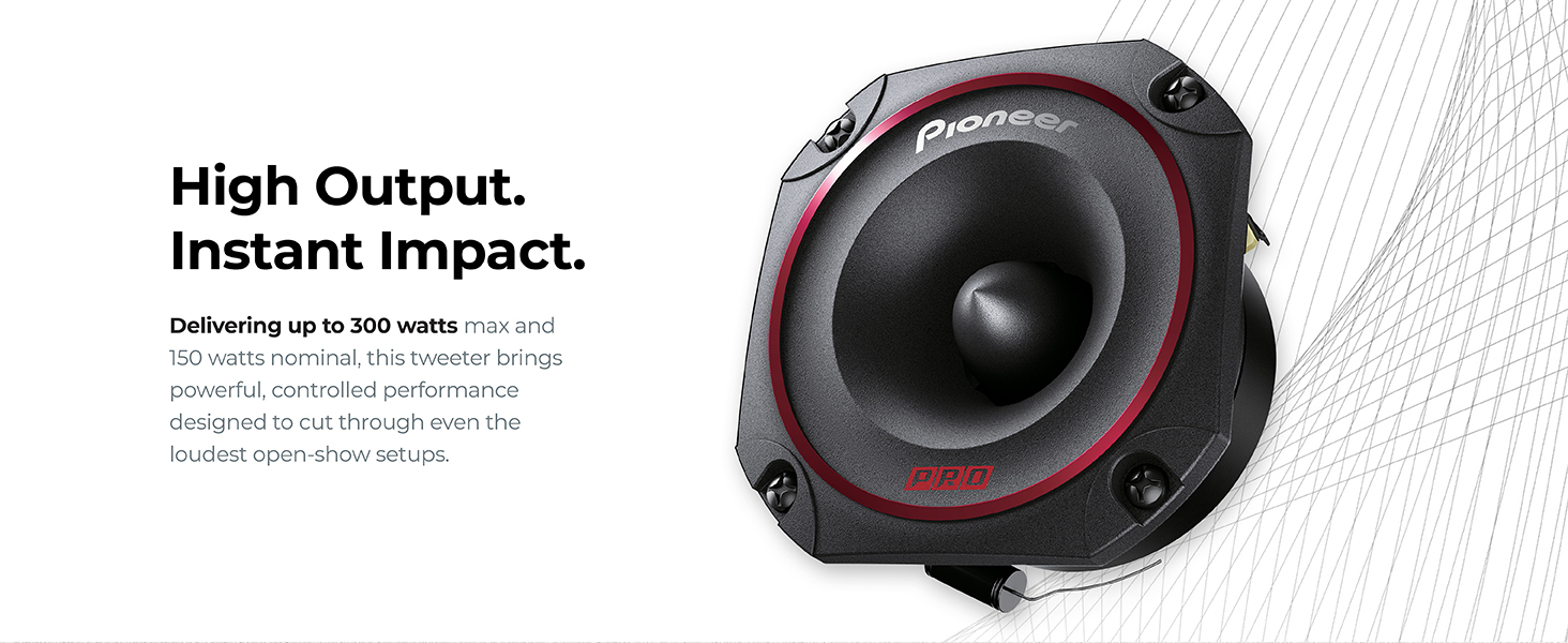 High Output. Instant Impact.