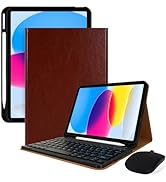 LAMA Wireless Keyboard Case with Mouse for iPad 10th Generation 10.9" 2022 (A2696/A2757/A2777), S...