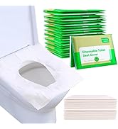 Toilet Seat Covers Disposable, YGDZ 110pcs Flushable Travel Disposable Toilet Seat Covers for Adu...