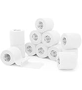 OK TAPE Self Adherent Cohesive Bandages Wrap 12Packs, 2 Inches X 5 Yards, Non-Woven Self Adhesive...